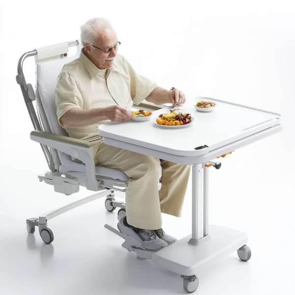 Table de lit ergonomique pour repas et lecture au lit – Image 3